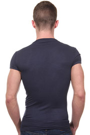 DOREANSE ribbed t-shirt r-neck slim fit at oboy.com